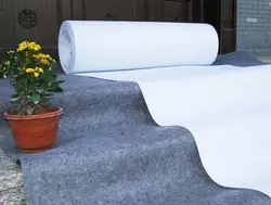 Graduation Party Carpet, Anti Slip Wedding, Indoor and Outdoor Corridor White Carpet, Used in High-end Hotels