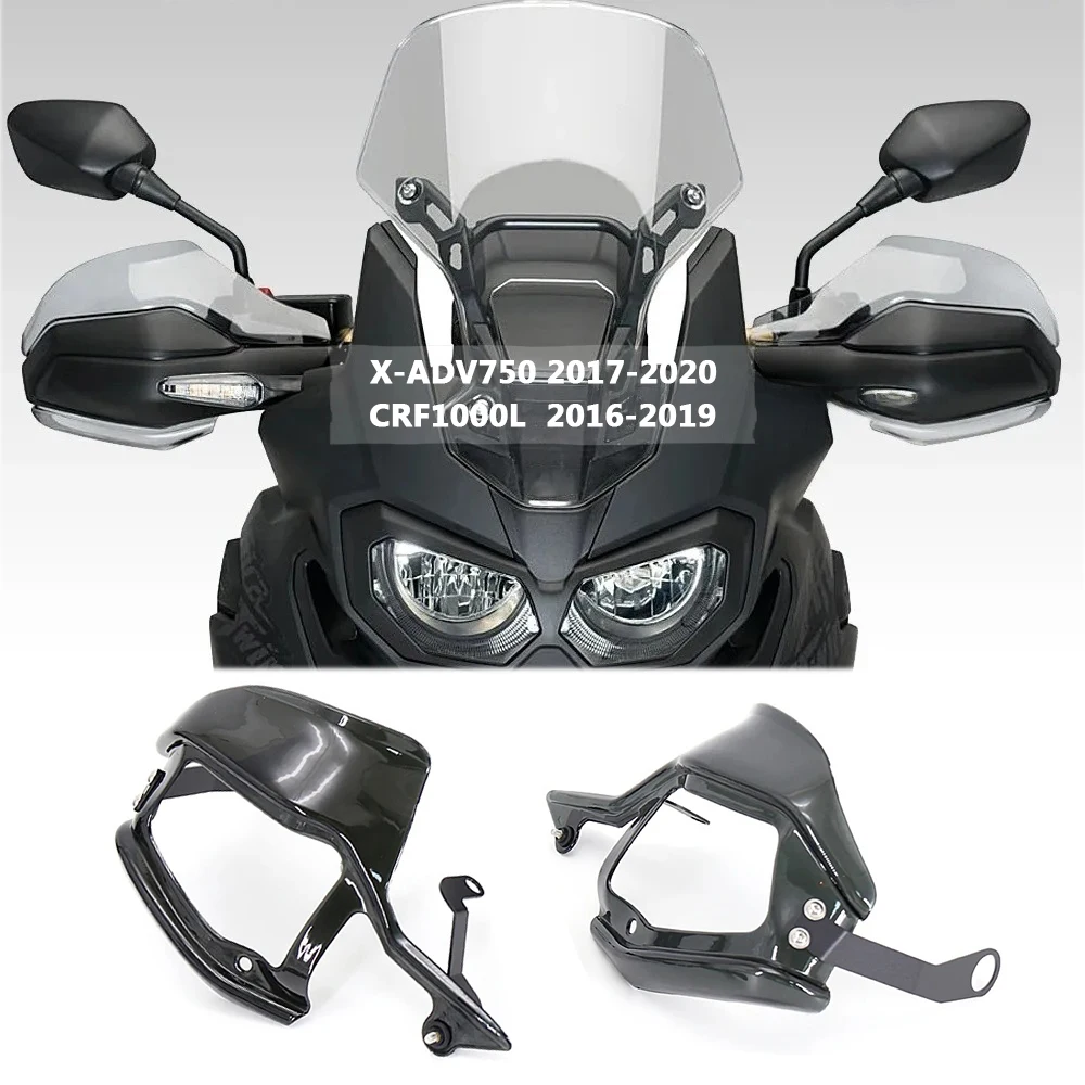 

Motorcycle Hand Guards Windshield Protector For Honda X-ADV XADV750 2016-2020 Africa Twin CRF1000L Handlebar Guard Extension