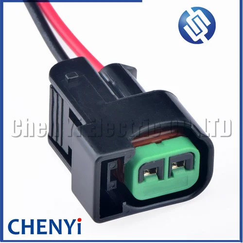 Conector impermeable de 2 pines para coche, arnés de cable de inyector de combustible, HP067-02021 de enchufe para Hyundai IX35, Sonata, KIA K5, KX3, Sorento, Sportage