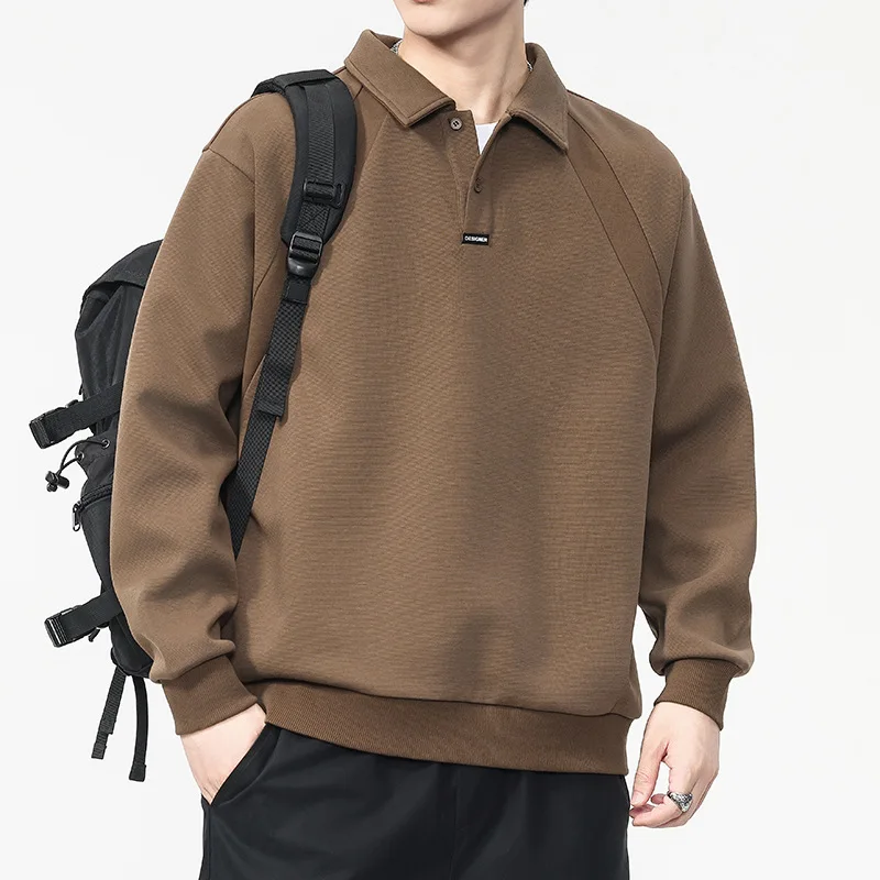 

Мужские худи Y2K без капюшона для экспедиций, приключений, путешествий, исследований, поисков, миссий, поездок, активного отдыха, свободного кроя