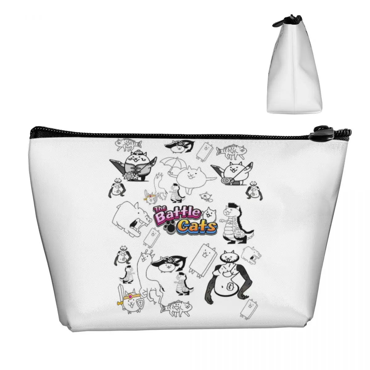 

Battle Cats Мобильные игры Дорожная косметичка Косметичка Сумка для хранения ключей Косметичка Органайзер для косметики для женщин Женский подарок