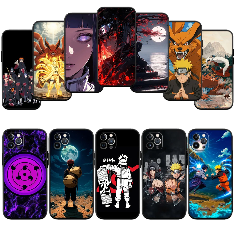 IJ5 Anime Naruto Phone Case for Samsung Galaxy S20 S21 S22 Ultra FE + Plus A21S A22 A24 A25 A26 A30 A30S A31