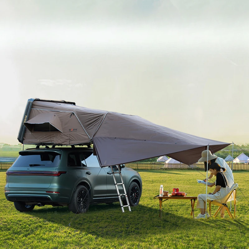 Roof tent full-automatic outdoor car cross-country hard shell folding tent