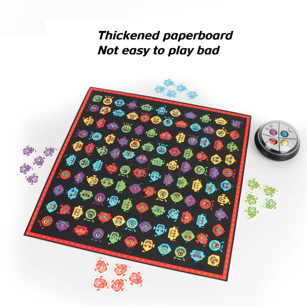 Giocattoli per l'addestramento alla concentrazione dei bambini Gioco da tavolo 2 in 1 Giocattoli educativi precoci
