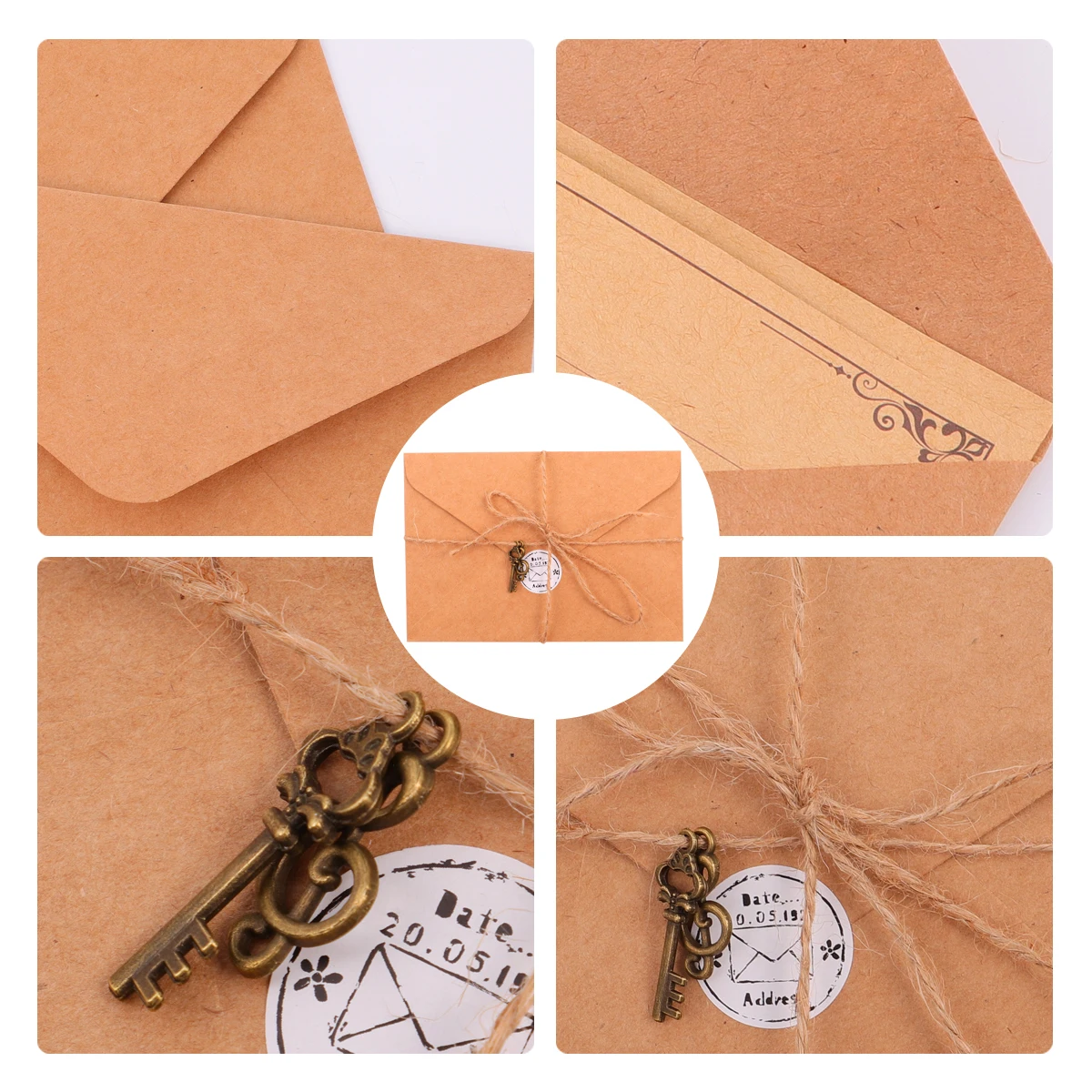 

Writing Paper Letter Envelop Package with Envelopes Wedding Note Fresh Retro Stationery Miss