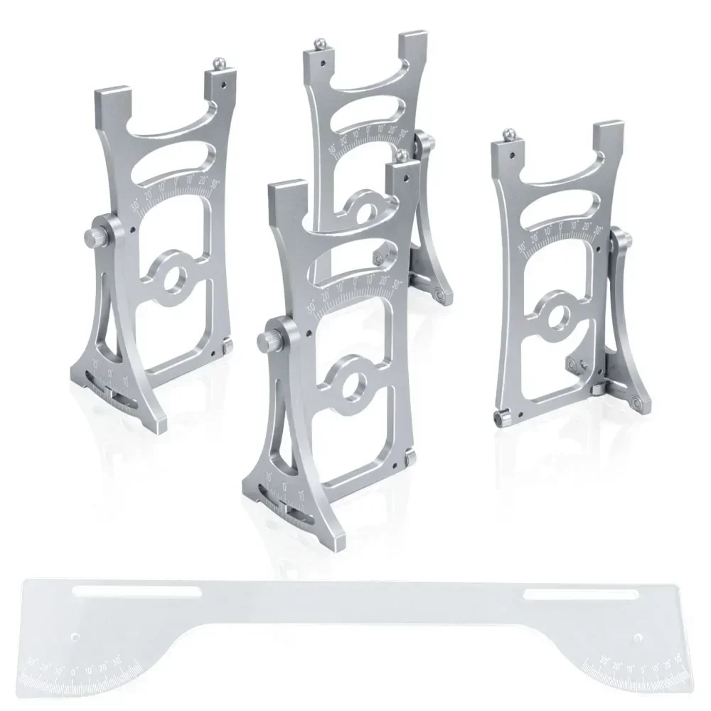 1set 17mm Aanpassingsliniaal Voor trxs 1/8 Rally Korte Vrachtwagen 1/7 Elektrische Off-road Auto