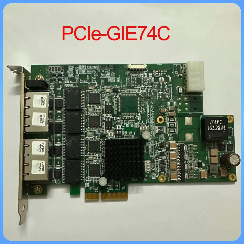 For ADLINK Four-channel poew image acquisition card PCIe-GIE74C