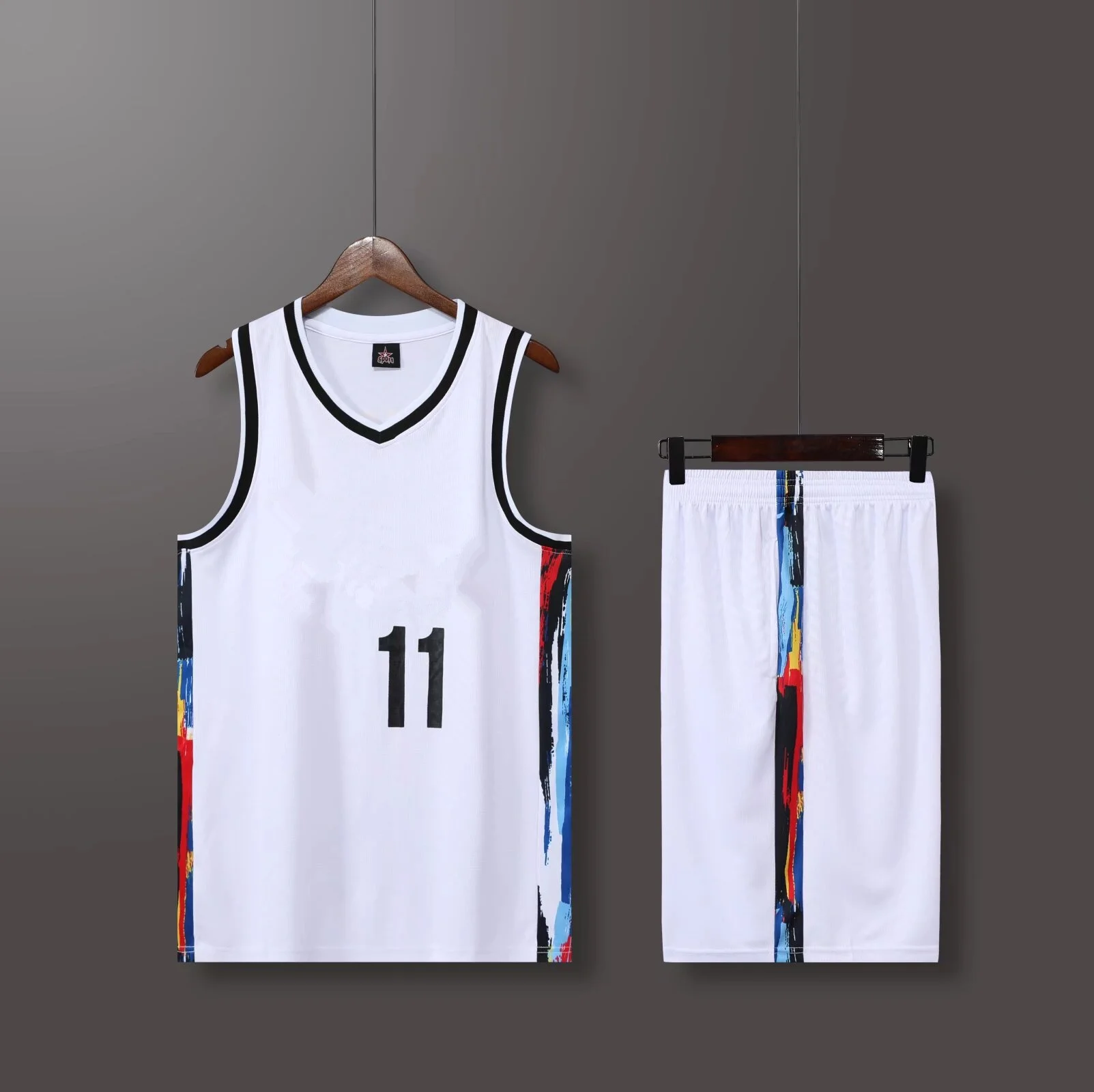 new 2024 Men\'s sports kit American IRVING Fans Basketball Jerseys Men and kids game team shirt training Vest and shorts