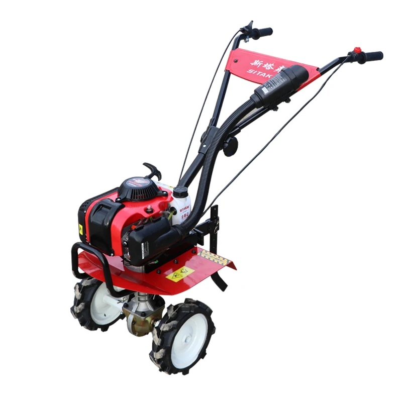 

Small Farm micro-cultivator gasoline rototiller soil cutter grass cutter weeding and digger