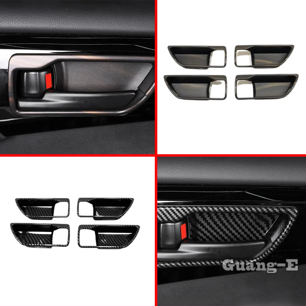 

Накладки на внутренние ручки дверей автомобиля, декоративные элементы интерьера, 4 шт. для Toyota Highlander Kluger 2020 2021 2022