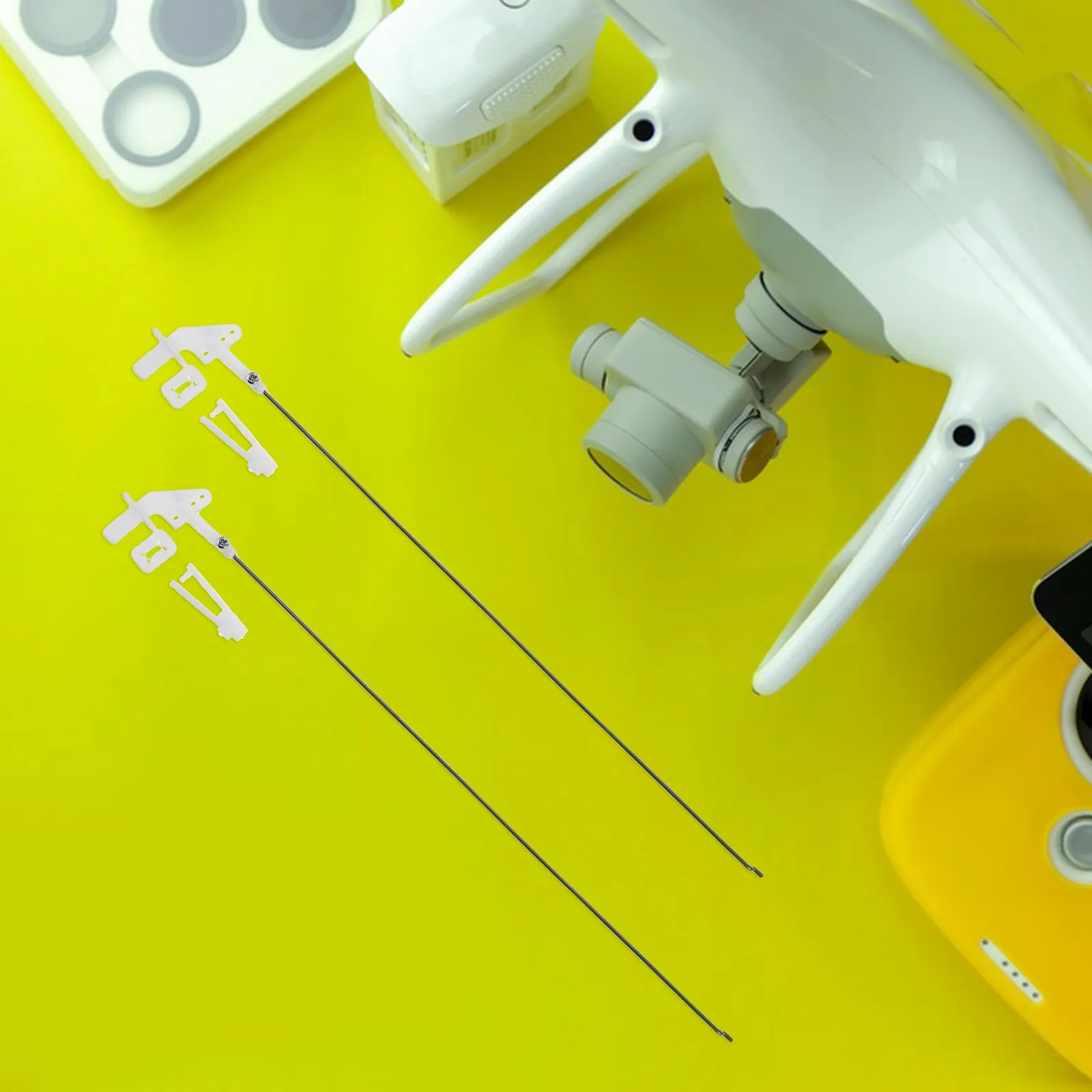 

20 комплектов соединителей тяг управления для радиоуправляемых самолетов, прочные металлические стержни, рычаги управления для самолетов с фиксированным крылом, запчасти для DIY-самолетов