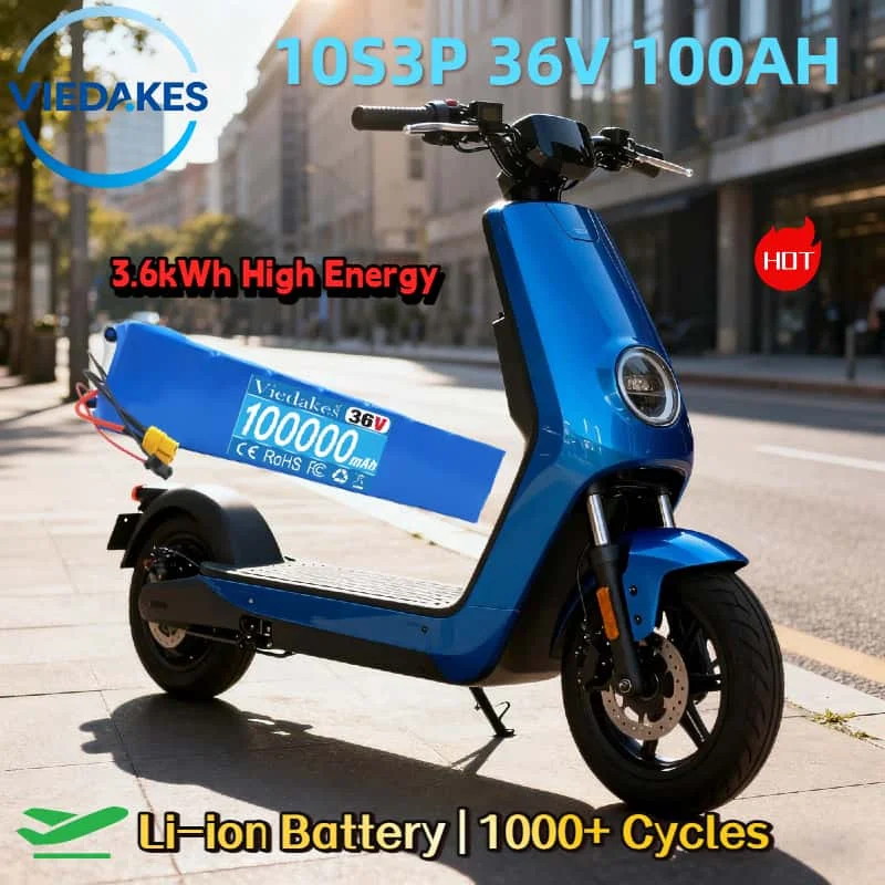 

36V 100Ah 10S3P Lithium Battery:Reliable & Efficient Power Solution for Golf Carts,Electric Scooters,Small EVs&Marine Equipment