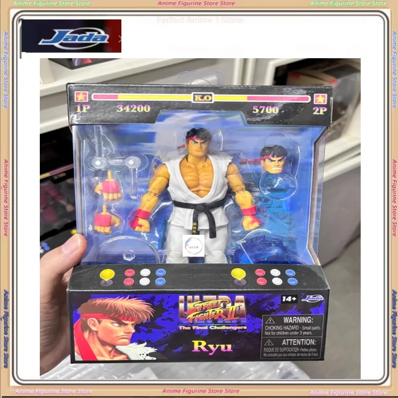 

Jada Toys 1/12 Street Fighter Ryu Белая подвижная фигурка Ручная фигурка