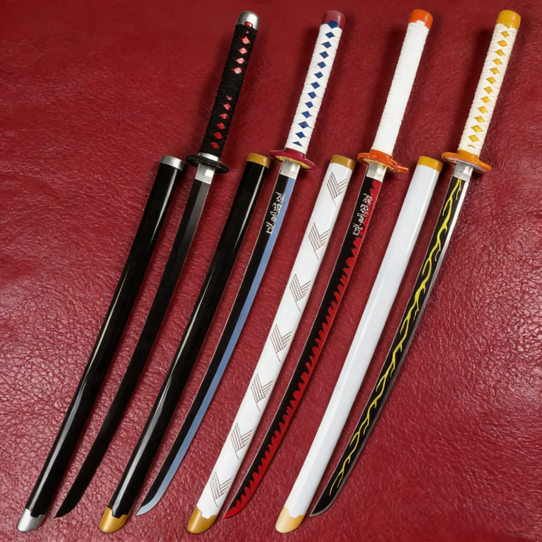 Katana de Tanjiro de Demon Sla - Anime Cosplay Tanjiro reseña y precio
