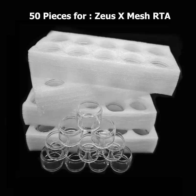 

Стеклянная трубка с пузырьками для Zeus X Mesh RTA, 50 шт.