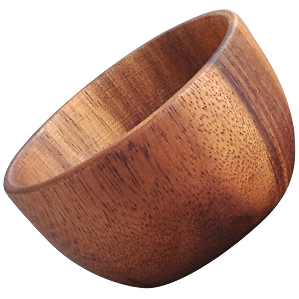 

Acacia Wood Bowl Set Lightweight Kitchen Fruit Salad Serving Bowls Decorative Large Baby Wooden Food Container