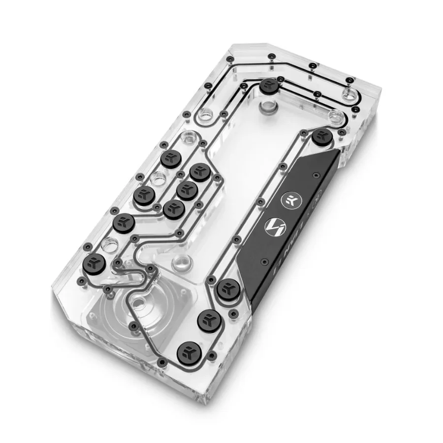 

Ek-mana G2 PC-O11D EVO D-RGB Distrobution Plate, an independent water-cooled distribution plate jointly developed by LIANLI