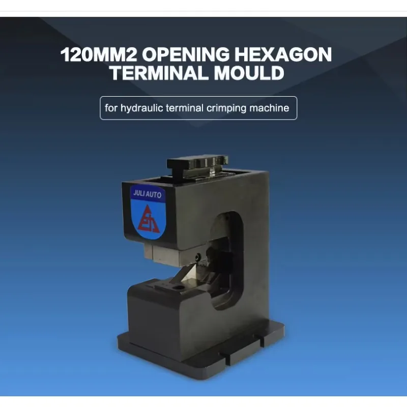 120mm2 Opening Hexagon Terminal Mould Die Applicator For Hydraulic Terminal Crimping Machine Hexagon Crimping Applicator
