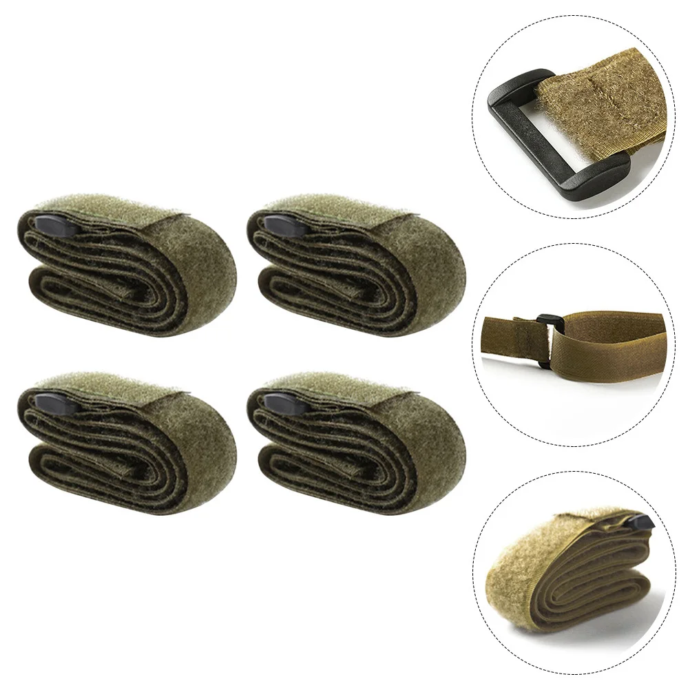 4 шт., ремни для крепления багажа, сверхмощные ремни для крепления на открытом воздухе для кемпинга, хранения снаряжения, движущиеся крепления, грузовые ремни