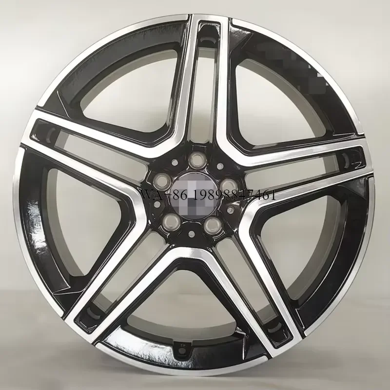 New Forged Aluminum Alloy Wheels R17 5x112 Black Multi-spoke Design 4pcs for CLS