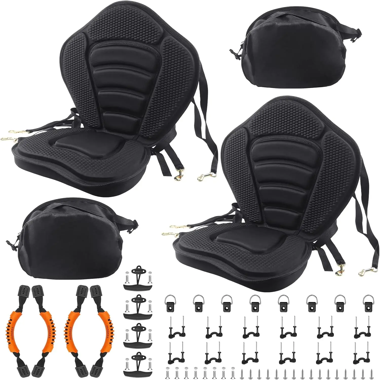 

1/Kayak Seats,Thicken Seat Cushion for Kayak,Padded Kayak Seat,Canoe Seats with Back Support,Kayak Replacement Part