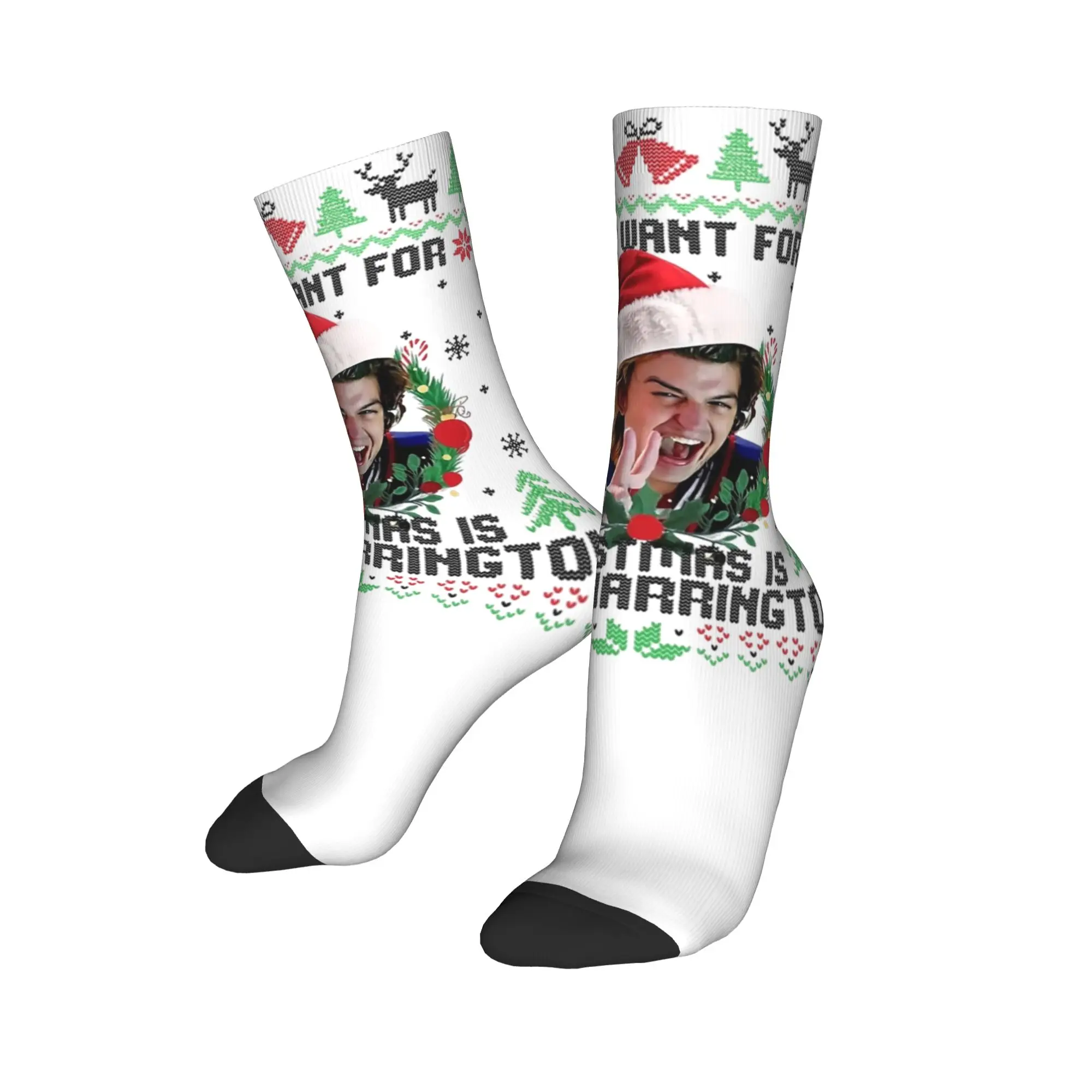 

Носки Steve Harrington для женщин и мужчин, дышащие удобные нескользящие носки для экипажа