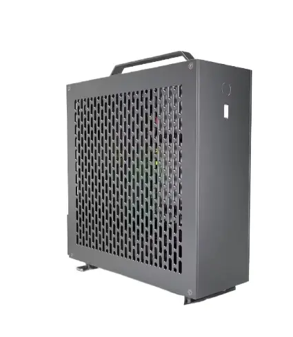A24-V5 5L Mini ITX PC Chassis Small Form Factor Desktop Case Dual GPU Slot With 1U Single Output Power Supply Dual GPU Slot - Image 8