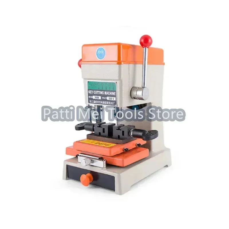 

Key Cutting Machine Keys Copier Key Duplicating Machine 220V/110V with Full Set Cutter Tools Part 368A