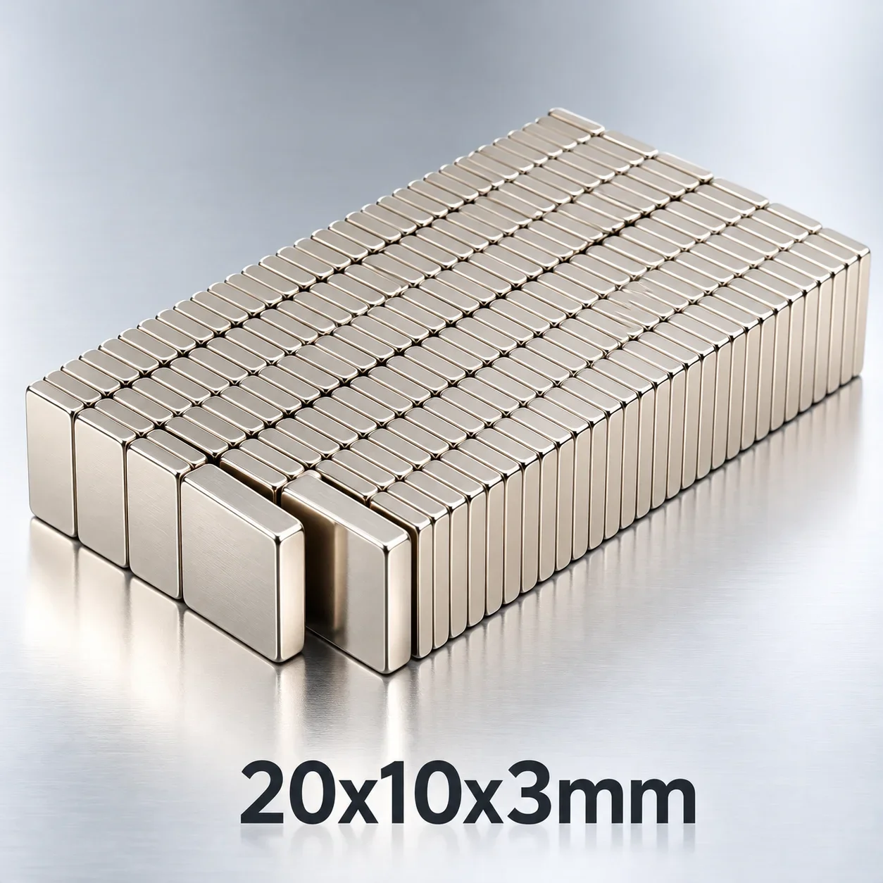 20x10x3mm N35 NdFeB Neodymium Rectangular Block Magnets Strong Permanent Magnets For Refrigerator DIY Crafts Models Home Office