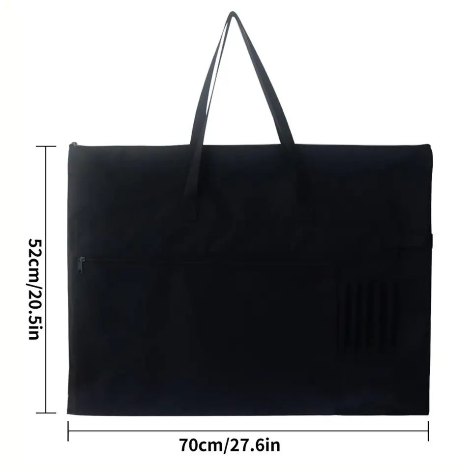 Art Portfolio Bag Posters Storage Bag Large Capacity Polyester Convenient, image 3
