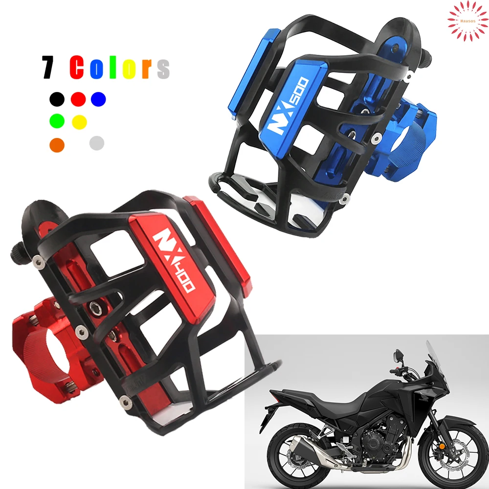 

For Honda NX400 NX500 400 500 Motorcycle Accessories CNC Beverage Water Bottle Drink Cup Holder Bracket Mount High Quality
