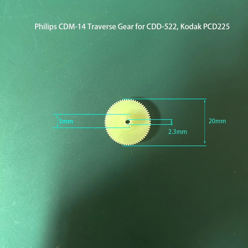 Traverse Gear for Philips CDM-14  CDD-522, Kodak PCD225 Studer D740