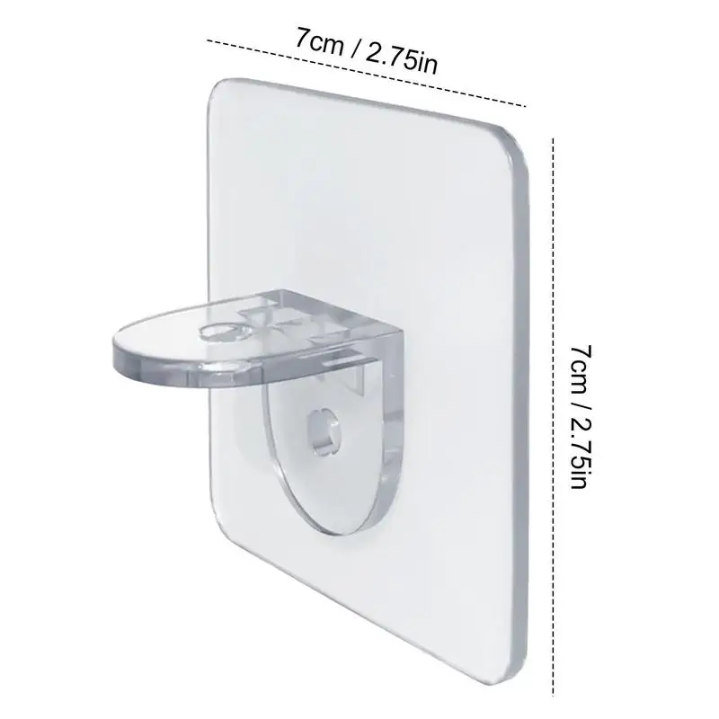 Pino forte autoadesivo da separação dos suportes de prateleira claros da separação para a camada do armário das prateleiras do livro do armário da cozinha