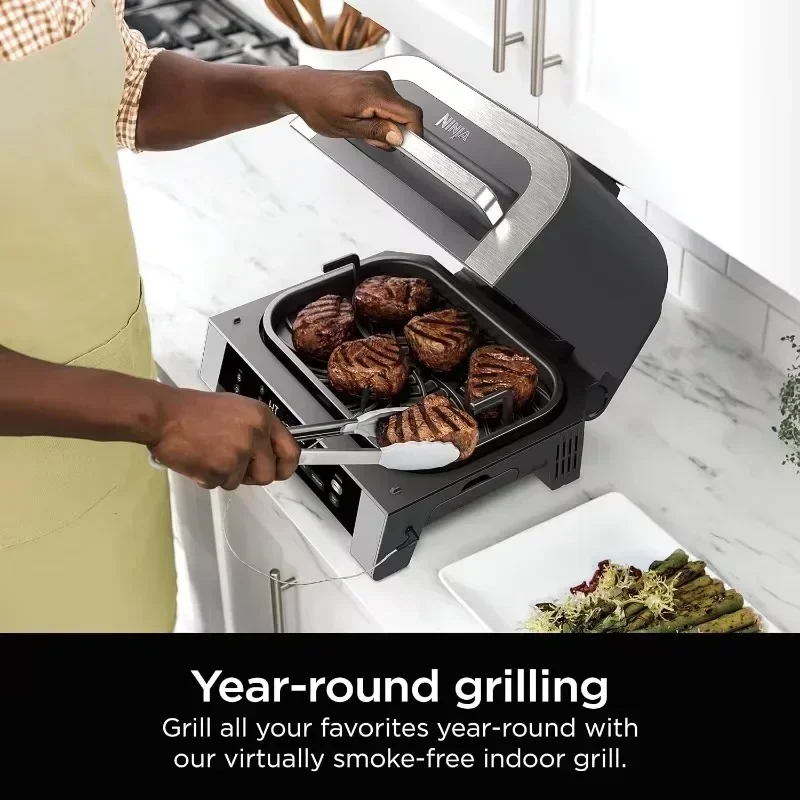 Foodi Smart XL-Gril d'intérieur 6 en 1, Ninja DG551, avec lisier à air, rôtir, cuire, griller et se déshydrater, Foodi Smart Therye.com, 2e génération