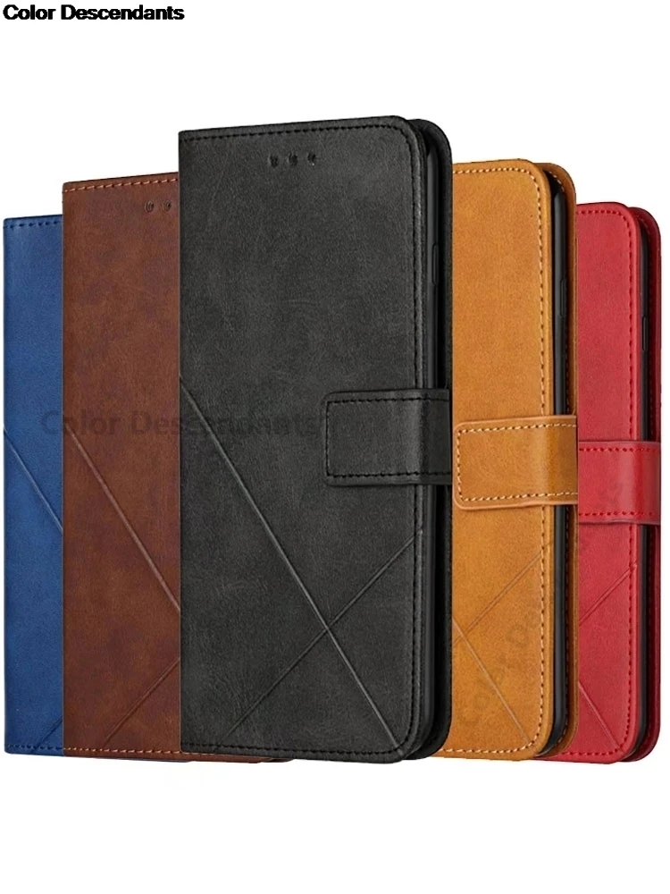 Leather Flip Case For Samsung Galaxy A55 5G SM-A556V Case Wallet Phone Case For Samsung A55 A 55 5G SM-A556B Back Cover Capa bag