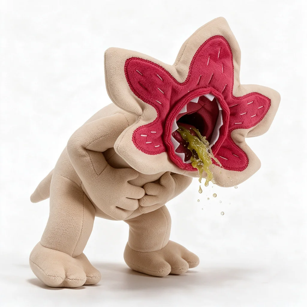 Lindo Peluche de Demogorgon, Muñeco de Peluche Suave, Muñeco Inspirado en el Juego de Dibujos Animados, Lindo Regalo para Niños y Niñas, Regalo de Cumpleaños