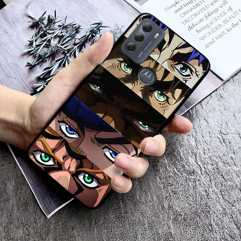 

jojo's bizarre adventure Jotaro Case For Moto G85 G55 G05 G14 G75 G31 G50 G10 G20 G30 G60 G13 G32 G84 G54 G53 G72 G24 Power