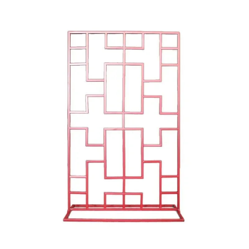 

New Chinese-style wrought iron road guide, new wedding props background wedding screen