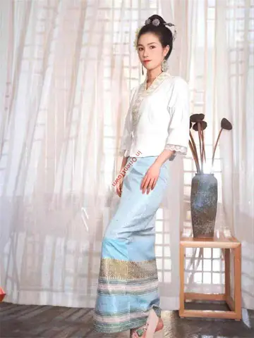 8 best sales Khmer Kambodja-klänning - №2