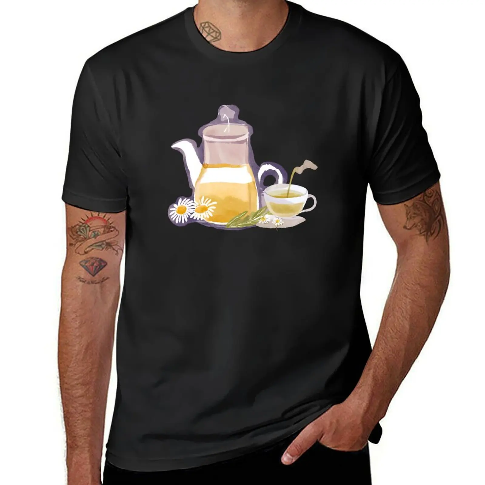 

Sweet Chamomile Tea T-Shirt customizeds plus sizes sports fans for a boy mens graphic t-shirts hip hop