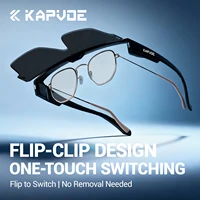 Lentes de Prescripción Plegables KAPVOE, Fotocromáticas, Aptas para Ciclismo, Deportes al Aire Libre, Protección UV400, Gafas para Hombre y Mujer, para Correr, Senderismo y Escalada