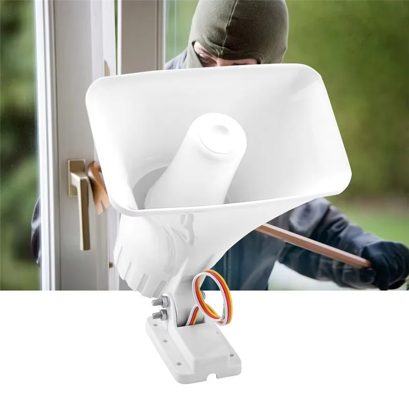 BNVN-DC12V إنذار صفارة الإنذار نغمتين مكبر الصوت نظام إنذار ضد السرقة تحذير Althorn لأمن المنزل