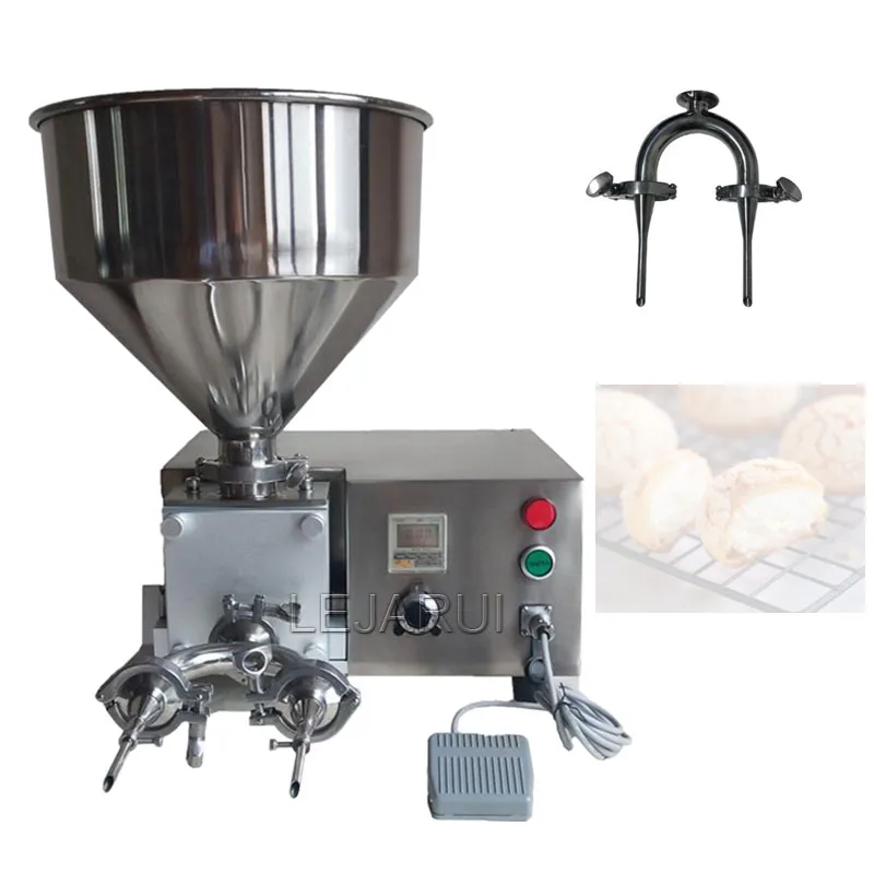 Commercial Portable Puff Cream Filling Machine Jam Filled Cake Injection Tool