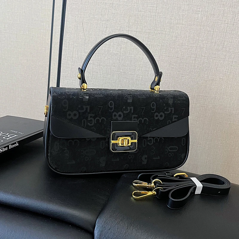 

Luxury Brand Handbag for Women, Genuine Leather Tote Style, Popular Crossbody Bag Elegant Designer Fashion