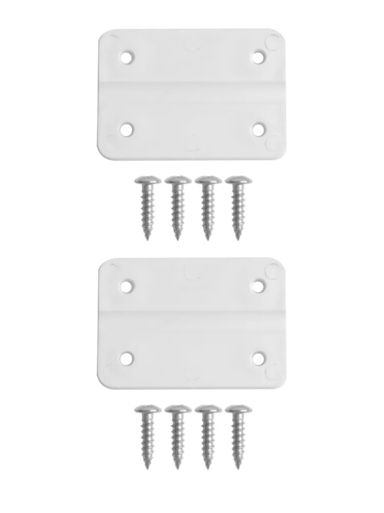 2pcs Replacement Hinges With 8pcs Stainless Screws Kit For Igloo Coolers Insulated Box Outdoor Cooking Eating Hardware Parts