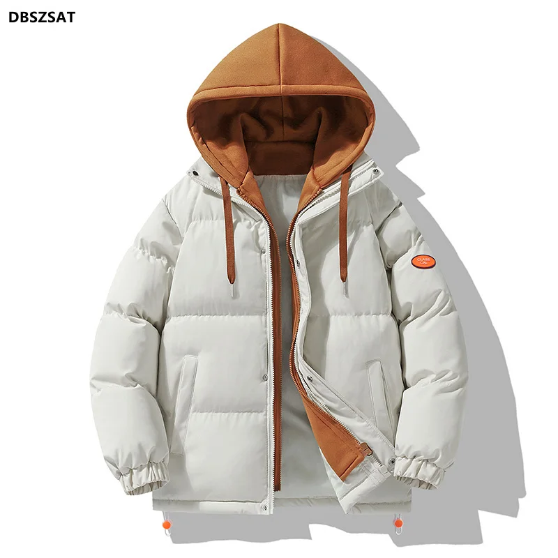 Man Brand Outwear Outdoor Classic Jacket Men 2023 Fashion Casual Solid Coats Autumn Winter Windproof Warm Thick Fleece Jackets