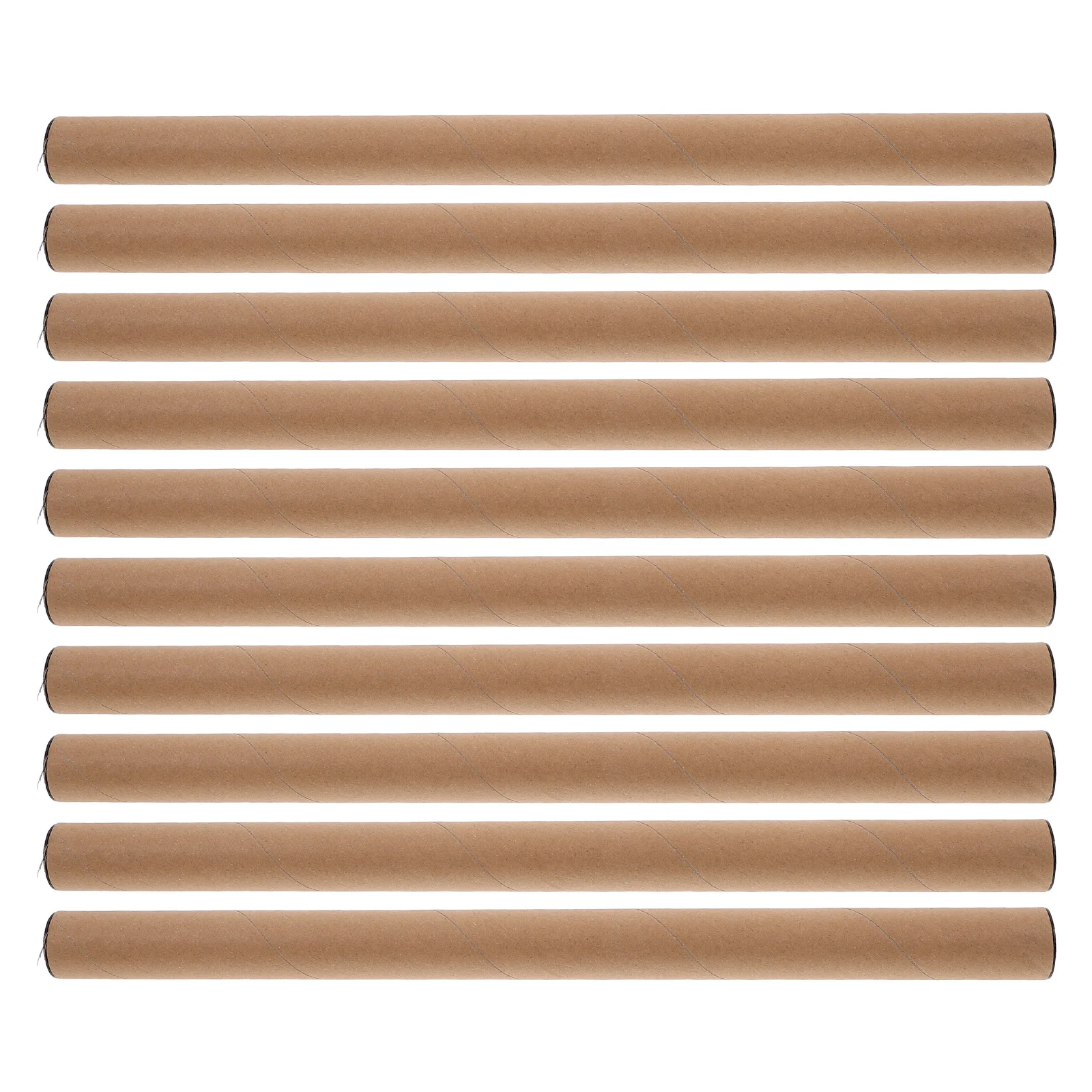 10 個再利用可能な紙ポスターチューブ高耐久郵送チューブアートプリント用製図文書安全な輸送郵送チューブ