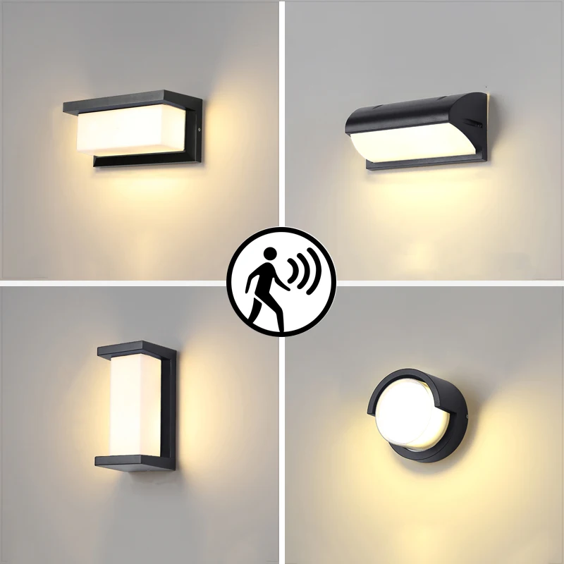 extra large led outdoor wall light sensor de movimento impermeavel ip65 iluminacao exterior 01