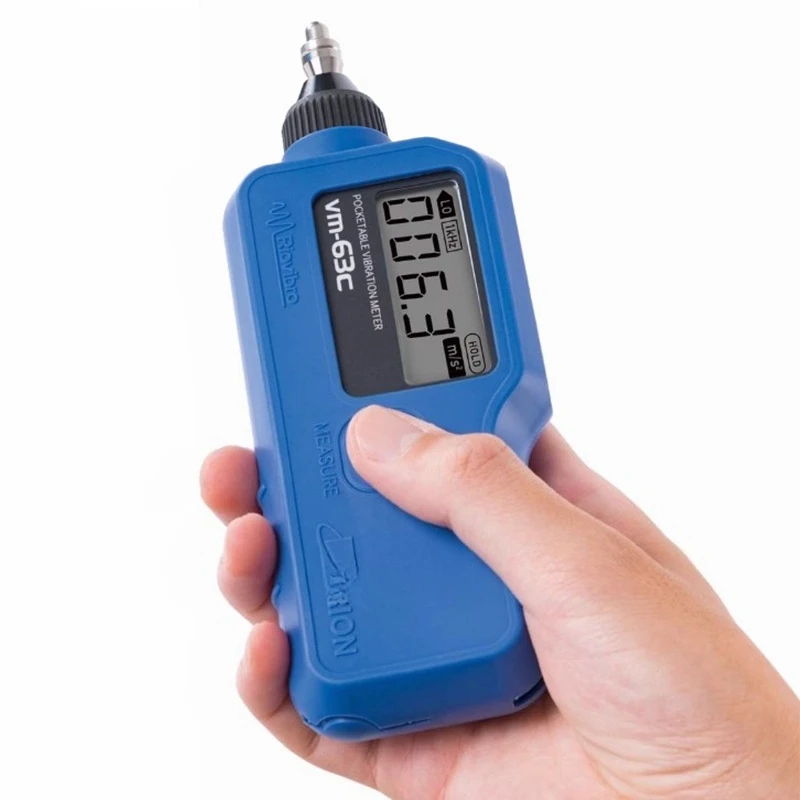 

RION VM-63AC Digital Portable Vibration Meter Integrated Vibration Meter Dynamic Measurement Probe