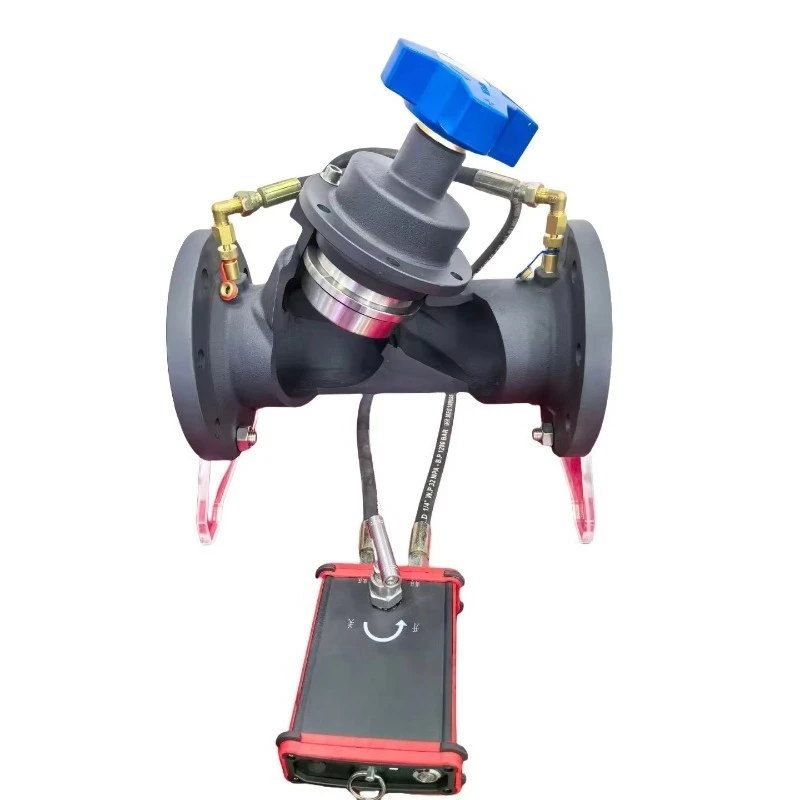 Static 1-balance balance valve (flow measurement) 1 inch for water test kit with control structure
